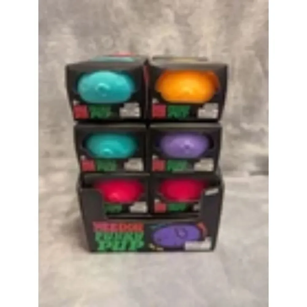 Schylling Official Needoh Funky Pup Squishy Nee doh purple